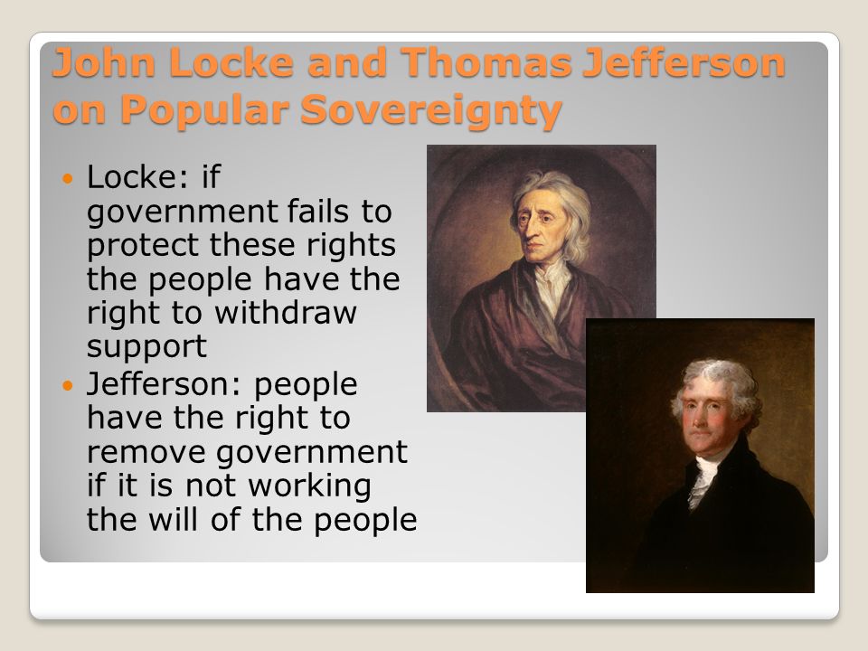 Hobbes and Locke Popular Sovereignty&nbspEssay